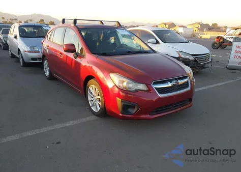 2013 Subaru Impreza 2.0I Premium из США, поврежденный, VIN JF1GPAC6XD2800837